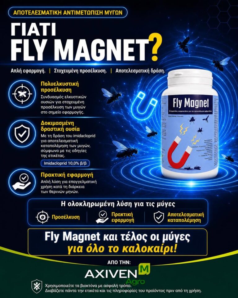 Fly Magnet & τέλος οι μύγες